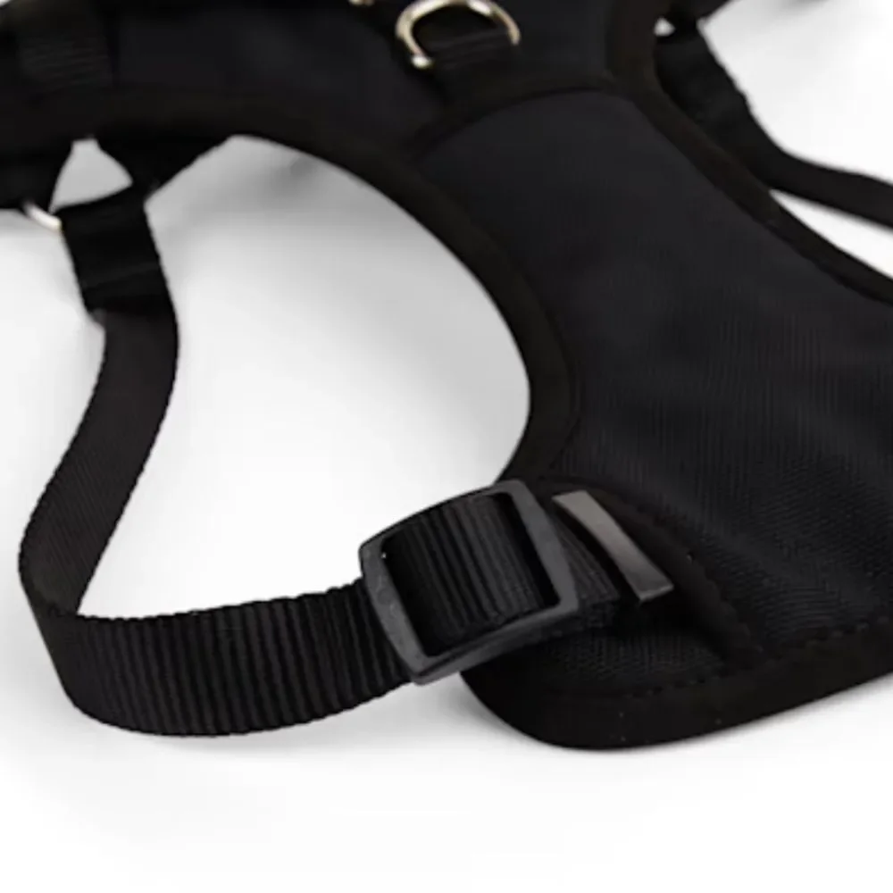 EveryYay | Black Step-in Small Breed Padded Dog Harness size Medium